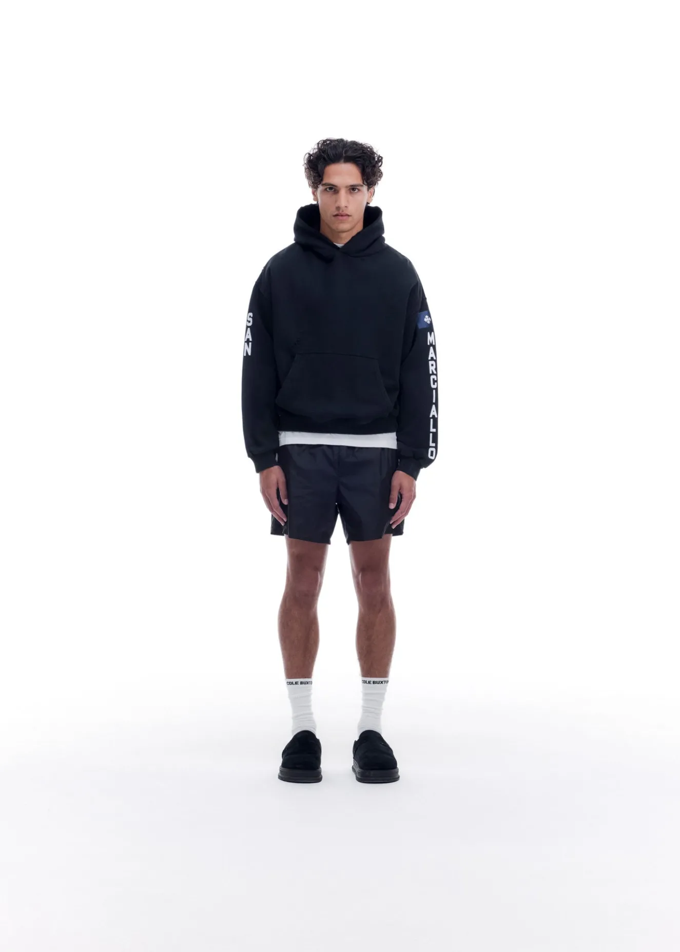 Discount SM DISTRESSED HOODIE Hoodies