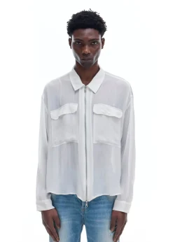 Hot VISCOSE ZIPPED SHIRT Shirts
