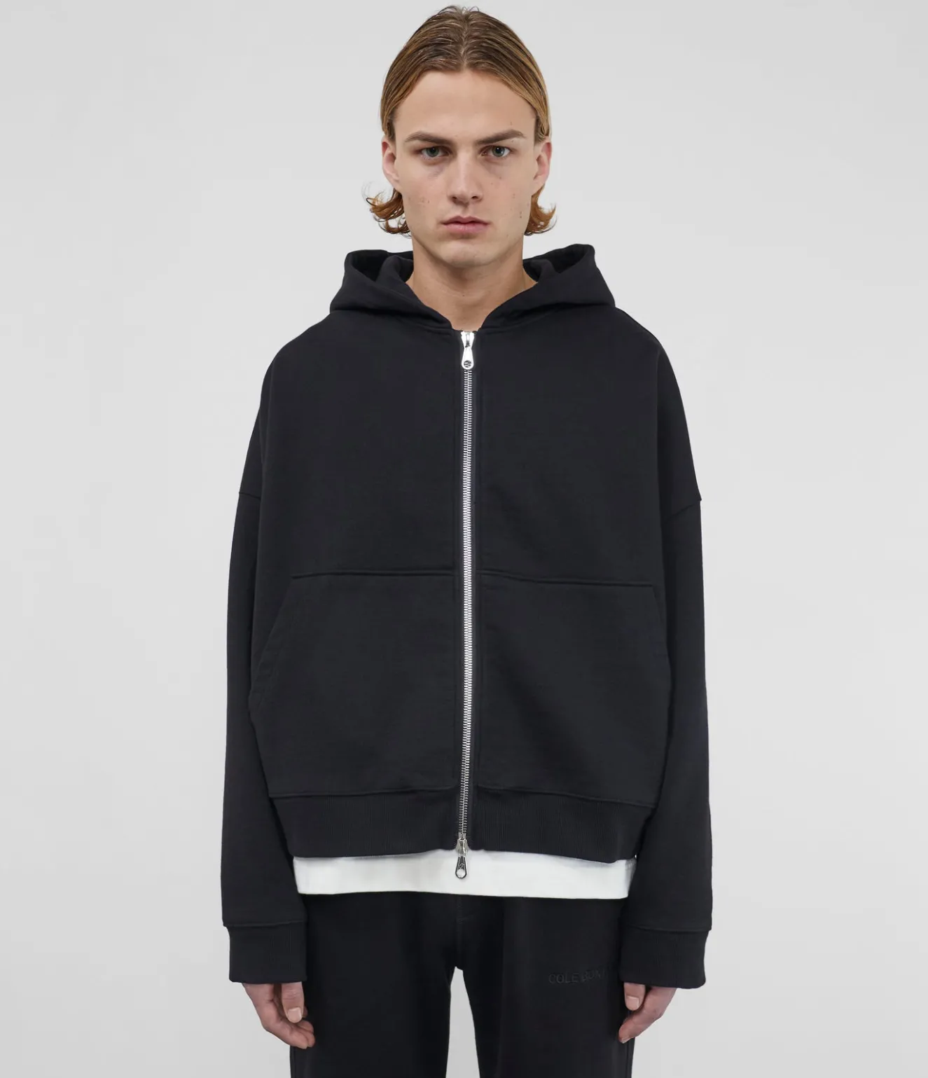Online WARM UP CROPPED ZIPPED HOODIE Hoodies