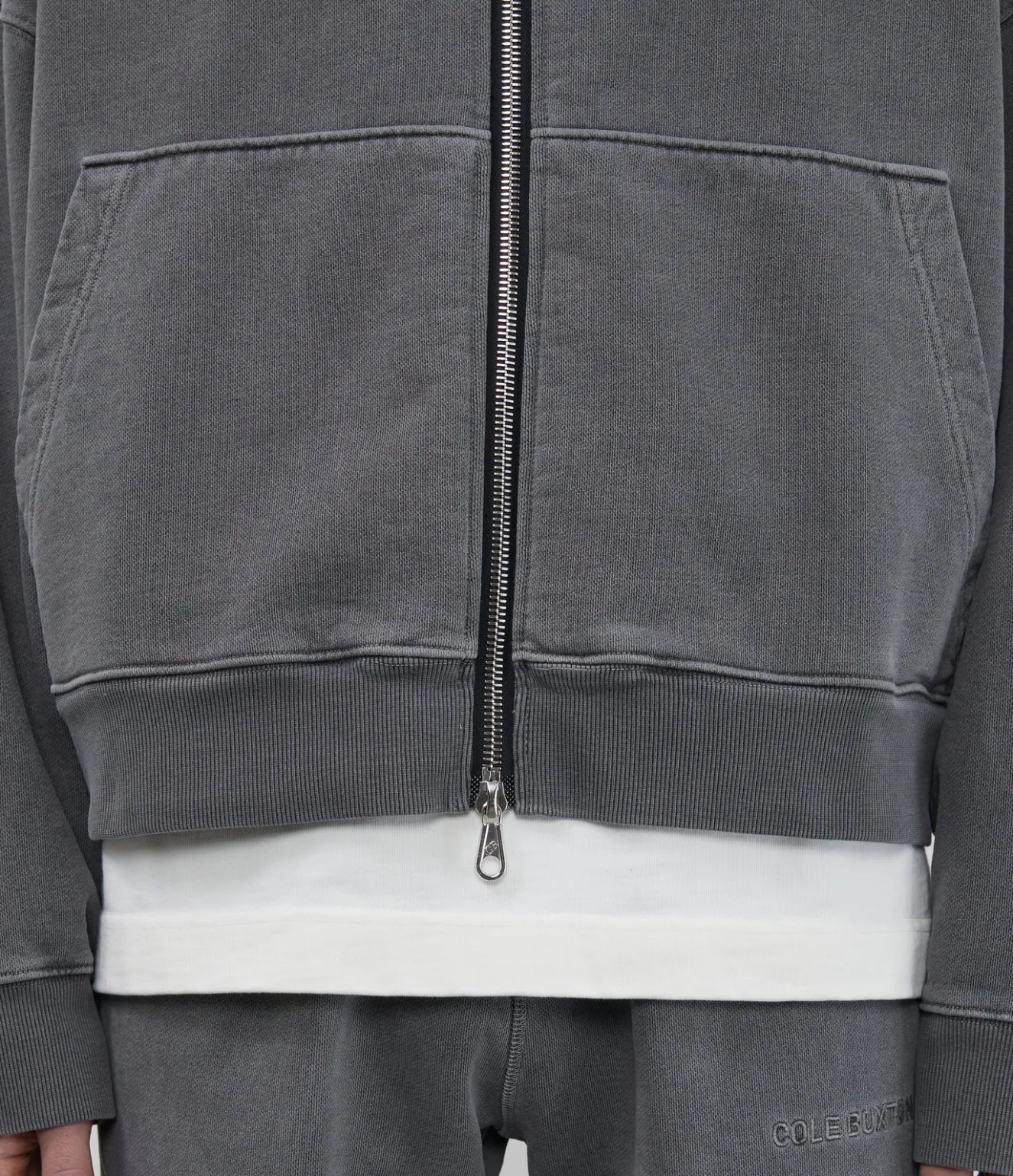 Clearance WARM UP CROPPED ZIPPED HOODIE Hoodies